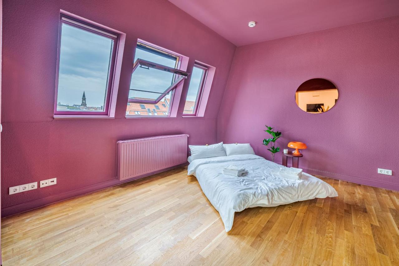 Sky Loft In The Heart Of Berlin Apartment Bagian luar foto