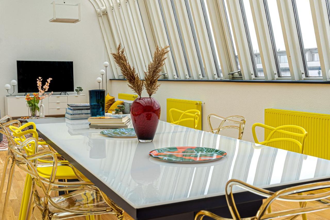 Sky Loft In The Heart Of Berlin Apartment Bagian luar foto