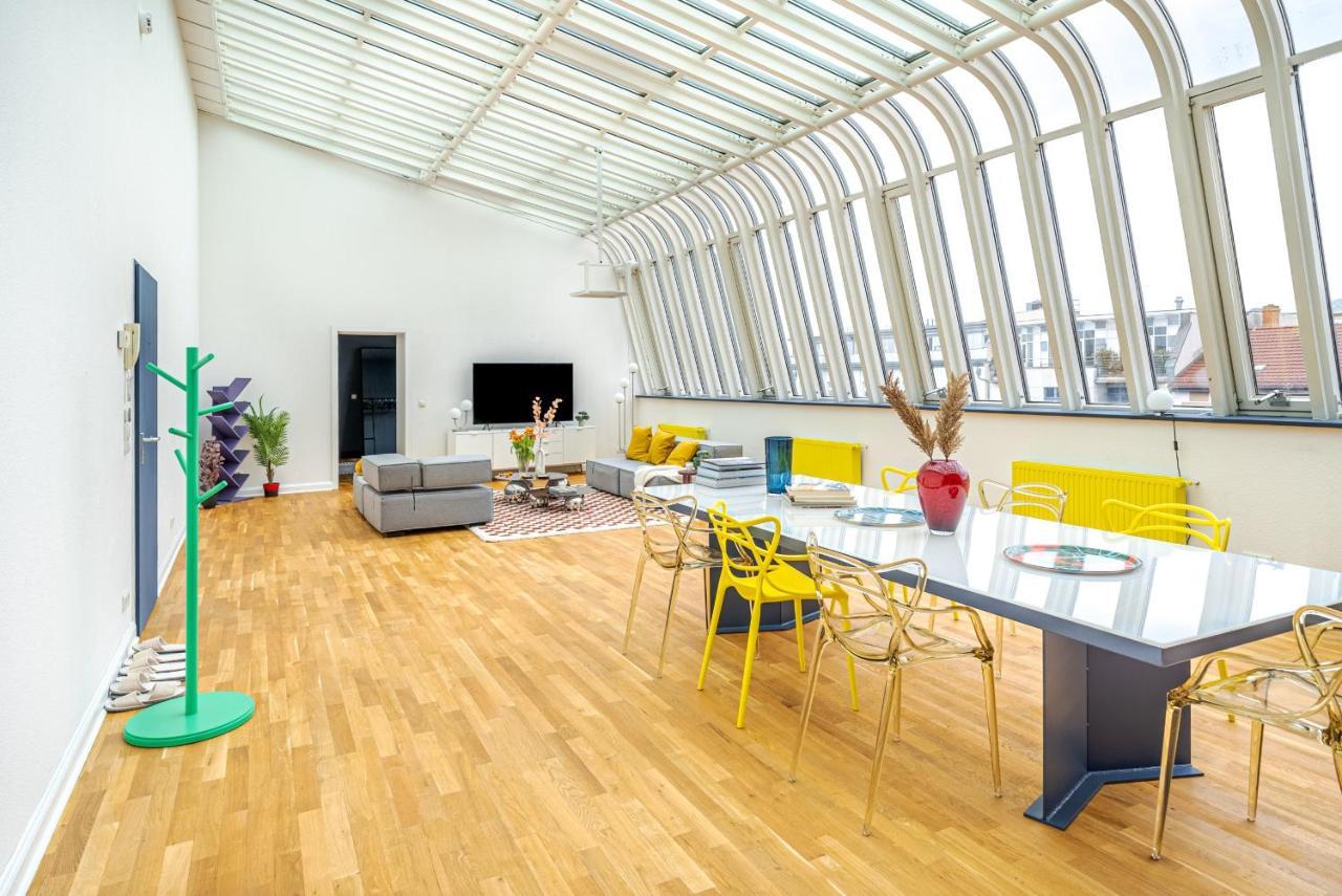 Sky Loft In The Heart Of Berlin Apartment Bagian luar foto