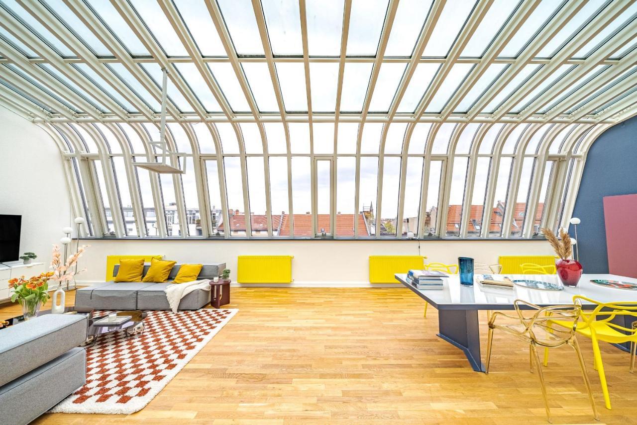 Sky Loft In The Heart Of Berlin Apartment Bagian luar foto